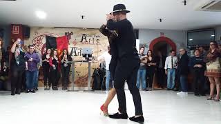 Melchor y Paula Demo Taller Musho Arte Semba