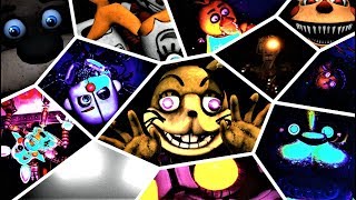 FNaF VR: Help Wanted ALL JUMPSCARES & DISTRACTIONS