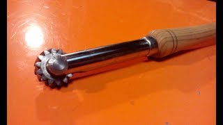 Резец-накатка по дереву своими руками (Cutter-rolling on wood with your own hands)