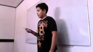 Sebas Cantando (Que Feo Es) XD jajaja