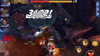 T3 Thanos vs Giant Boss Raid | Marvel Future Fight