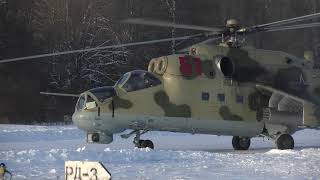 Учение с экипажами армейской авиации в Ленинградской области
