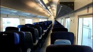 Visit of an Italian High Speed train Freccia Bianca