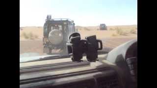 Land rover discovery td5 off road Morocco (disco 3 stuck in sand)