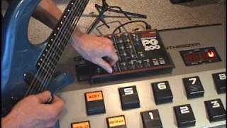 Pedulla XJ-S - GR-700 - PG-200 - Roland Vintage Synthesizer Guitar Controller