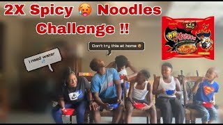 2X SPICY NOODLES CHALLENGE
