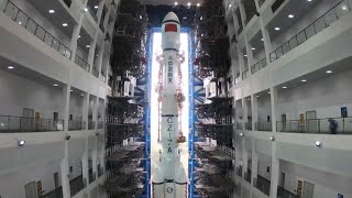 The Long March-7A launch vehicle