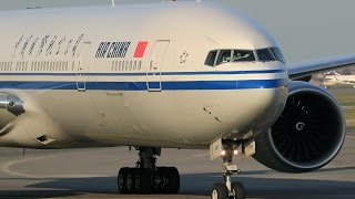 Air China 777-300ER - GE90 - 115B engine start **LOUD SOUND**