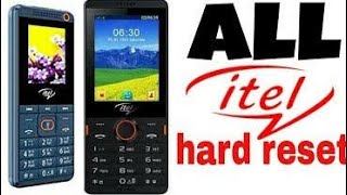 Itel 2130 Model pin lock hard reset video | Format and reset  all mobile itel solution video