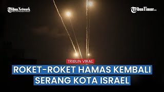 Brigade Al-Qassam Luncurkan Puluhan Roket, Israel Ketar-ketir