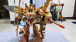 1995 黃金勇者 DX 大合體 終極黃金德蘭 タカラ 黄金勇者ゴルドラン DX グレートゴルドラン Brave of Gold Goldran DX Great Goldran
