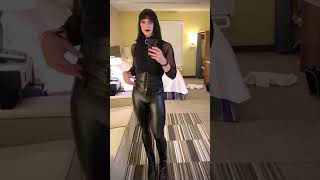 Crossdresser Alex: Shiny date night