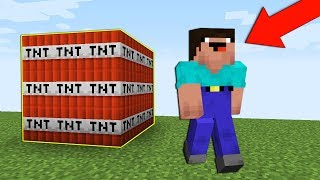 ТОЛЬКО НУБ УБЕЖИТ ОТ ТНТ В МАЙНКРАФТ НУБИК ПРОТИВ ТРОЛЛИНГ ЛОВУШКА MINECRAFT Мультик