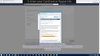 Facebook kupon Voucher Coupon 50$ Jak dodać? Gdzie kupić?