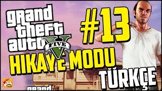 GTA 5 TÜRKÇE ALTYAZILI HİKAYE MODU PC #13 İlk Uçuş Deneyimimiz (60FPS)