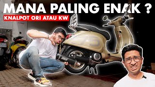 KAPOK SAMA SUARA KNALPOT PALSU KW