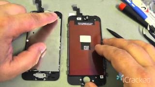 Offical iPhone 5s Screen / LCD Replacement Video & Instructions - iCracked.com