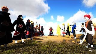 REVIEW MOD NARUTO TRONG ARK SURVIVAL
