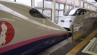 東北新幹線E2系＋E3系『やまびこ・つばさ148号』 〜福島駅で連結〜