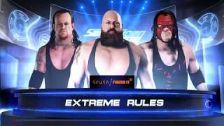 WWE 2K18 GTX 750 ti, i3 4150, 10gb ram - Undertaker vs Big Show vs Kane