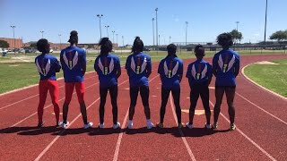 "Do it for Bryson" Cy Springs Girls Track Team