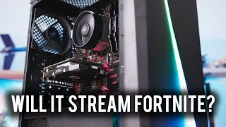 Here's what streaming Fortnite looks like on a "budget" PC