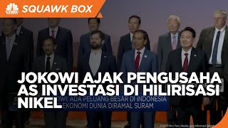 Jokowi Ajak Pengusaha AS Investasi Di Hilirisasi Nikel