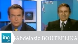 Abdelaziz Bouteflika "J'ai l'intention d'aller devant le peuple algérien" - Archive INA
