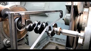Lancia.Полировка коленвала
