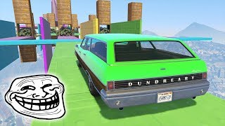 NIVEL 1000% TROLL Y INTELIGENCIA!! - COCHE DE LUJO TROLL!! - CARRERA TROLL (GTA V ONLINE) - Kosi023