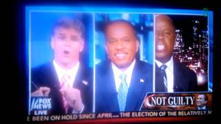 Sean Hannity, Juan Williams, and civil right attorney Leo Terrell on the Zimmerman/Martin case