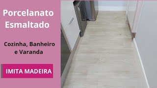 Nosso Porcelanato imita madeira