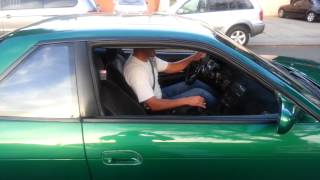 Brother Ninor with big grin in my s13Silvia