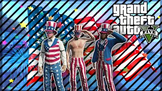 Grand Theft Auto 5 | 4TH of July- Special (FIREWORKS) w/friends