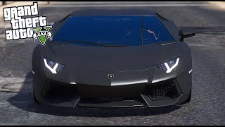 GTA 5|CARRERAS ILEGALES - LAMBORGHINI AVENTADOR 2015 - ARRANCONES |EdgarFtw