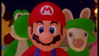 Mario + Rabbids Kingdom Battle Walkthrough Part 11 - World 4 Lava Pit