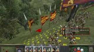 Battle of Azincourt Medieval2 total war (part1/2)