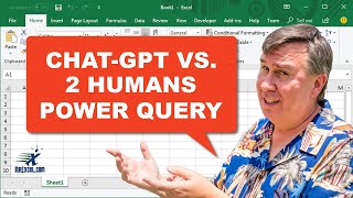 ChatGPT Versus 2 Humans Writing Power Query - 2355