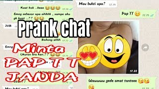 PRANK , MINTA PAP TT SAMA JANDA YANG BARU KENAL