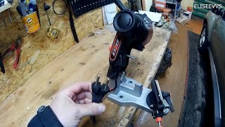 Заточной станок Rezer EG 85 CN Распаковка, сборка, настройка и заточка цепи