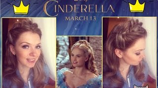 Фильм Disney "Золушка" 2015 ♥ Прическа в стиле Эллы ♥ Disney's Cinderella Hair Tutorial