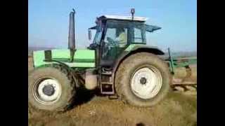 DEUTZ FAHR Agrostar 6.61 οργωμα Αφοι Γκα'ι'ταρτζακη βαφειοχωρι κιλκις greece