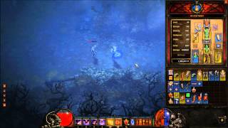 Diablo 3 Legendary Item Proc - Bul Kathos Wedding Band (Area of Effect Life Drain D3 Demo 1080p)