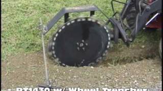 Power Trac PT1430 with Wheel Trencher