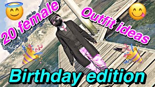 GTA 5 ONLINE 20 female outfit ideas ( Birthday edition)