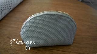 Como hacer un neceser circular