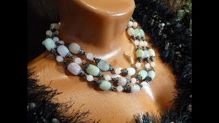 KONOVA SVETLANA. ПЕРЕДЕЛКИ. Украшения из берилла.