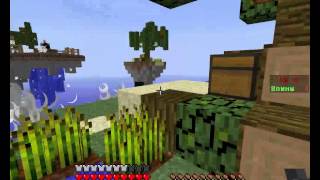 Minecraft играем в Sky Wars и kit pvp часть#4 с другом