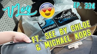 DAILY THRIFT VLOG FT. SEE BY CHLOE & MICHAEL KORS | VLOG EP. 334