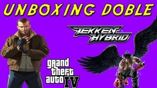 Unboxing doble | Grand Theft auto 4 (Episodes of liberty city) y Tekken Hybrid